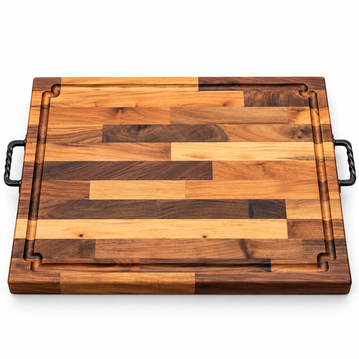 The Heritage Butcher Board, full surface in pure walnut
